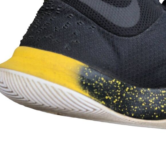 2017 Nike Kyrie 3 Black Yellow Size 14 - Picture 10 of 16